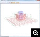 FERRAILLAGE FONDATION - RENDU 3D